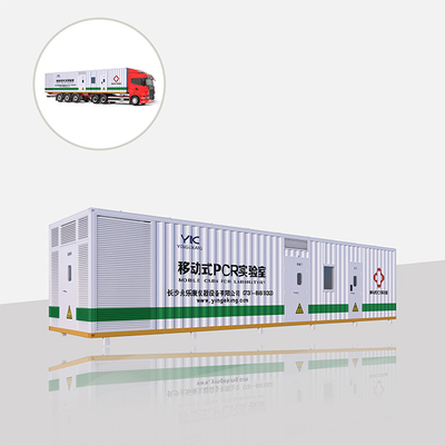 آزمایشگاه متحرک تشخیصی پزشکی واقعی 13.5 متر X 2.98 متر X 2.98 متر