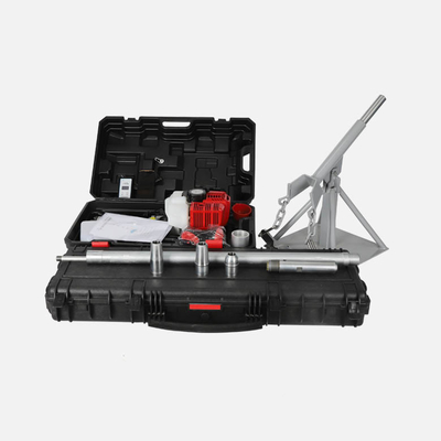 0.8L/H دستگاه نمونه برداری خاک با موتور گازی موتور 40-50 ژول